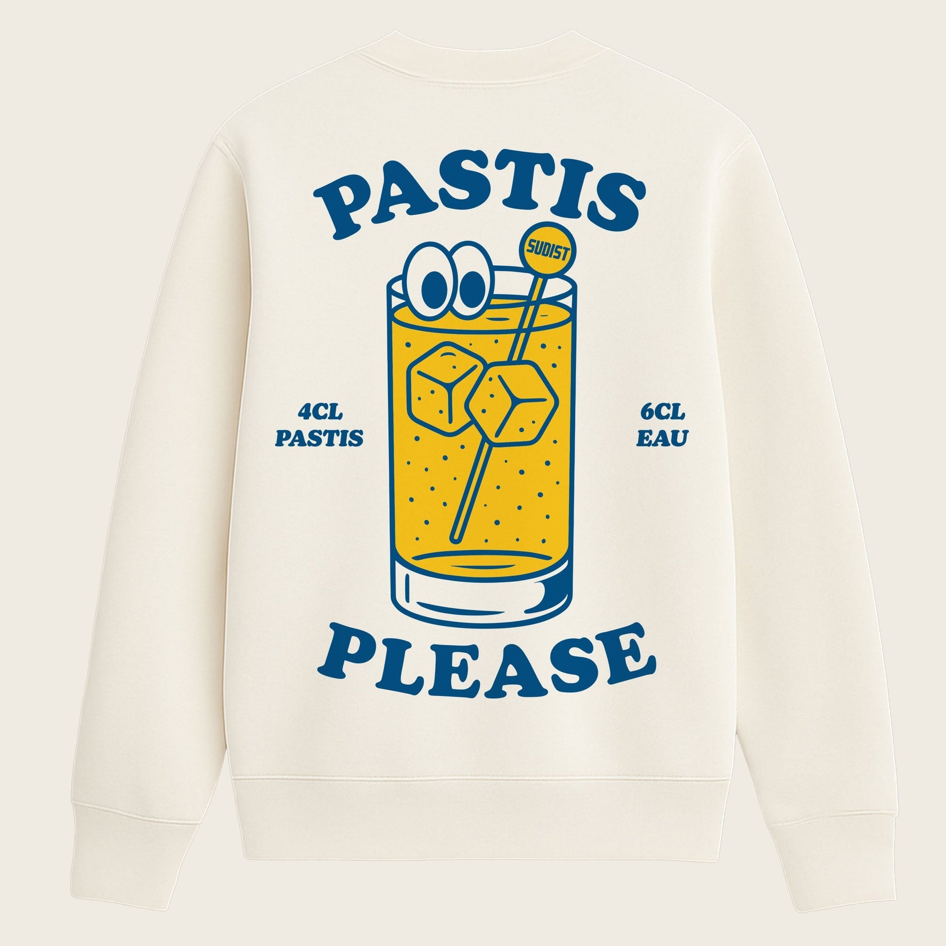 Sweatshirt Pastis Please - Fabriqué en Provence - Sudist