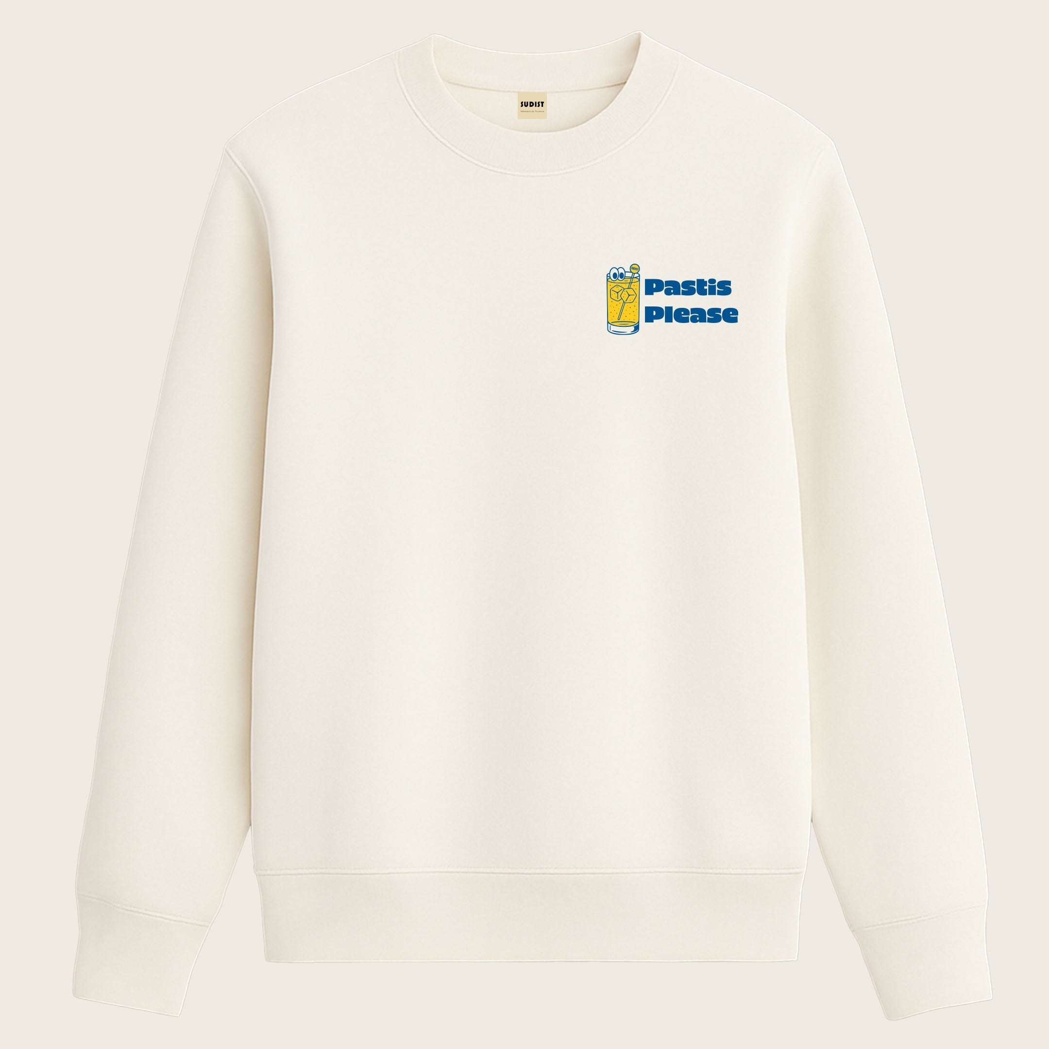 Image of Sweatshirt Pastis Please - Fabriqué en Provence - Sudist