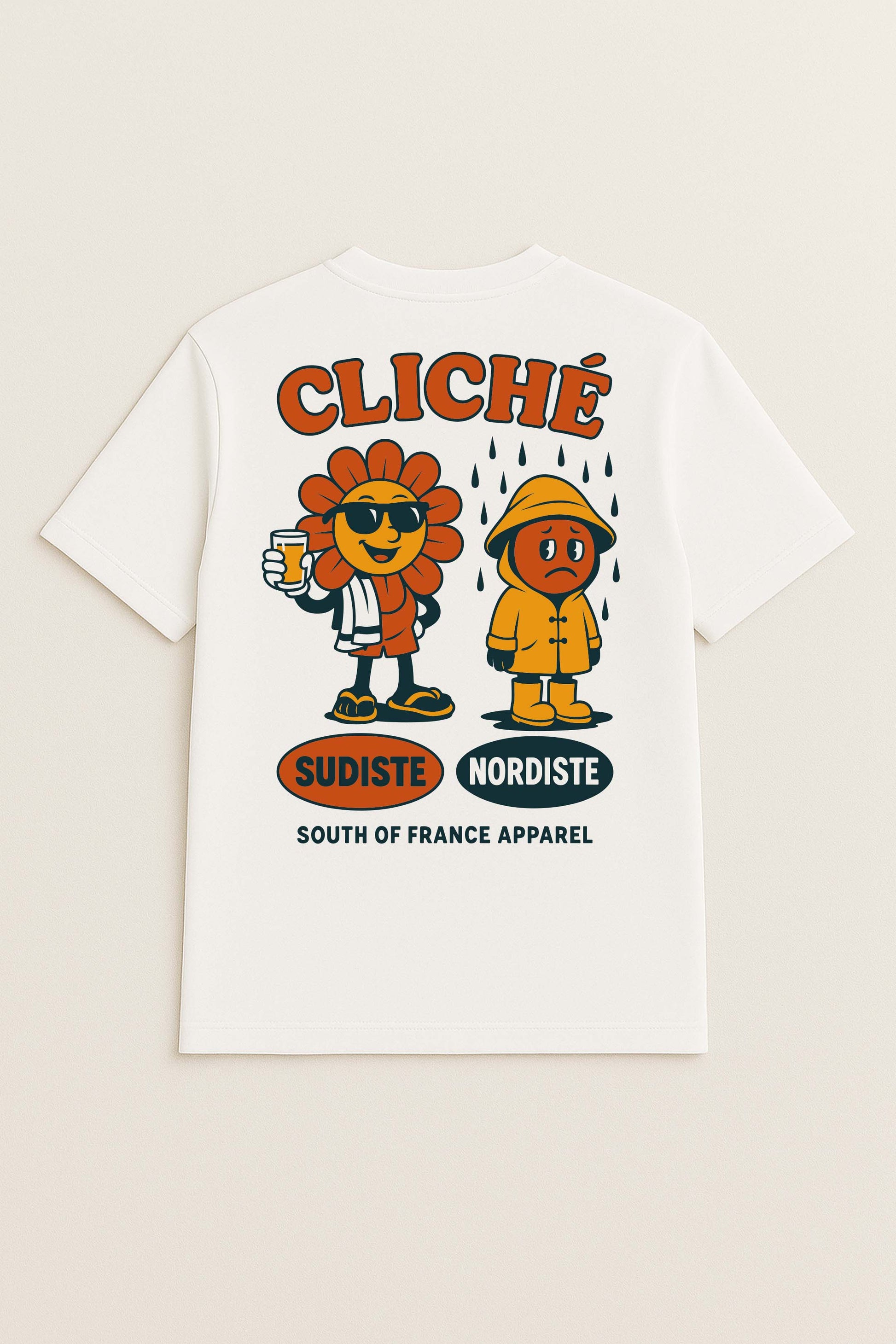 T-Shirt cliché Nord/Sud