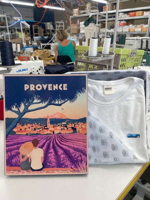 T-Shirt Femme Vélodrome - Fabriqué en Provence - Sudist 