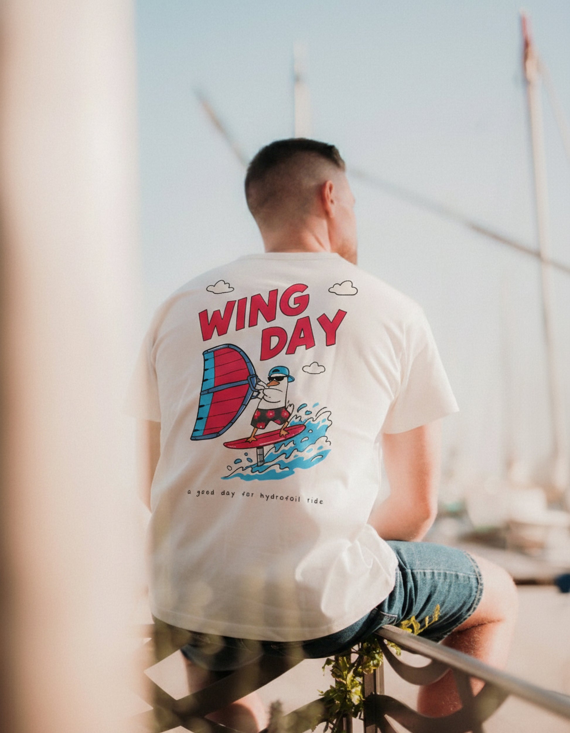 T-Shirt Wing Day - Fabriqué en Provence - Sudist