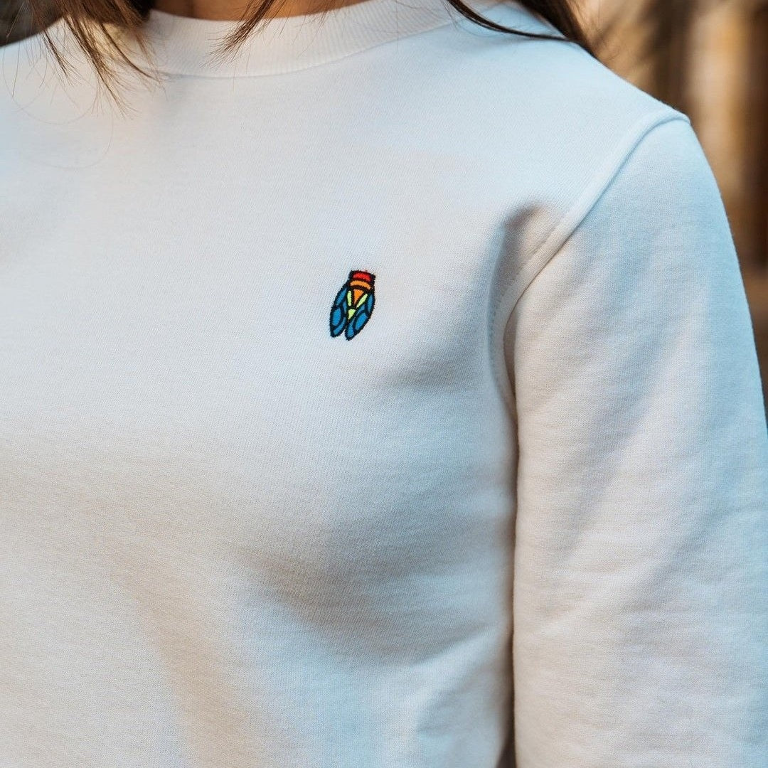 Image of Sweatshirt Unisexe Cigale Colorée - Fabriqué en Provence - Sudist