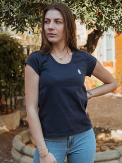 Collection of T-Shirt Femme Cigale phosphorescente - Fabriqué en Provence - Sudist in a gallery layout