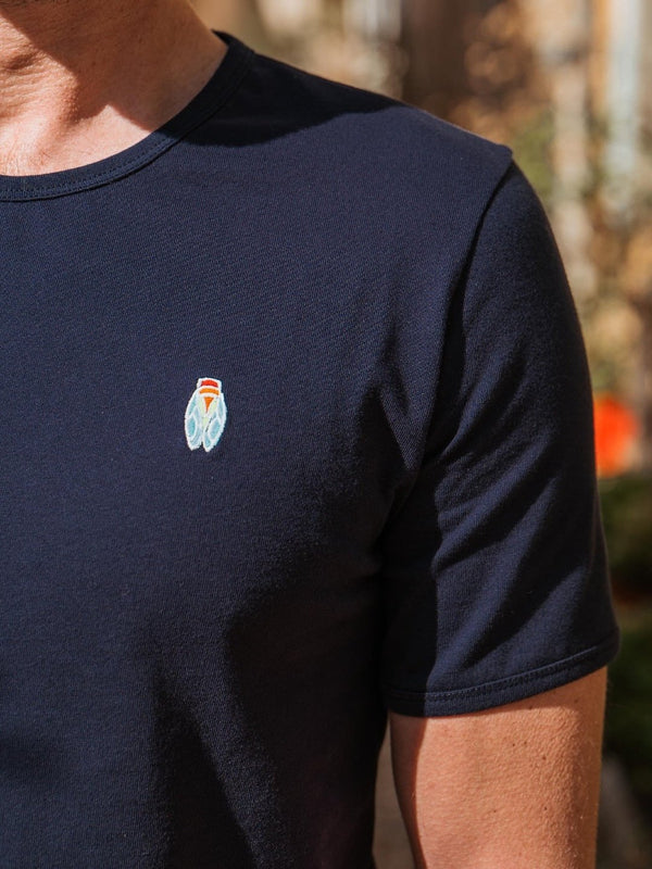 T-Shirt Homme Cigale phosphorescente - Fabriqué en Provence - Sudist 